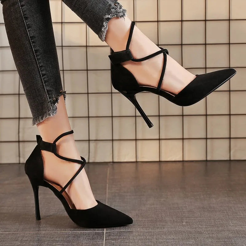 Sandale à talon glamour - Sermann
